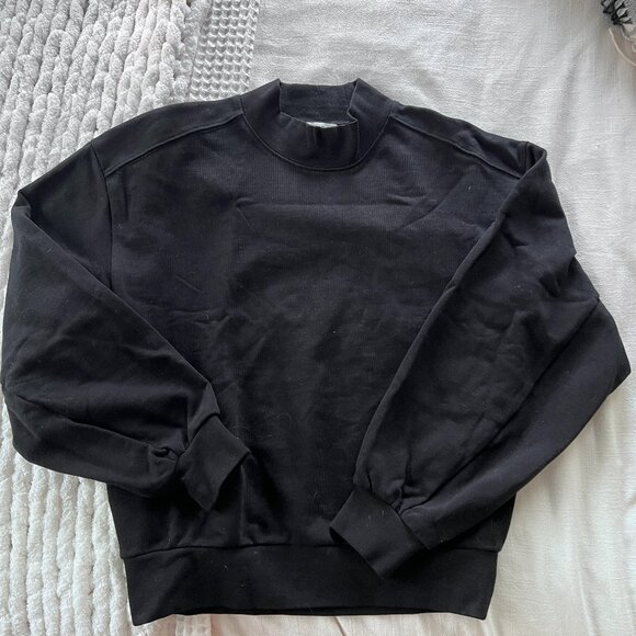 NWOT COS Mock Neck Sweatshirt - Picture 3 of 8